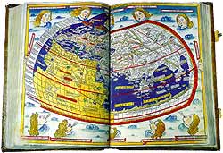 Карта мира Птолемея. 1486 г.